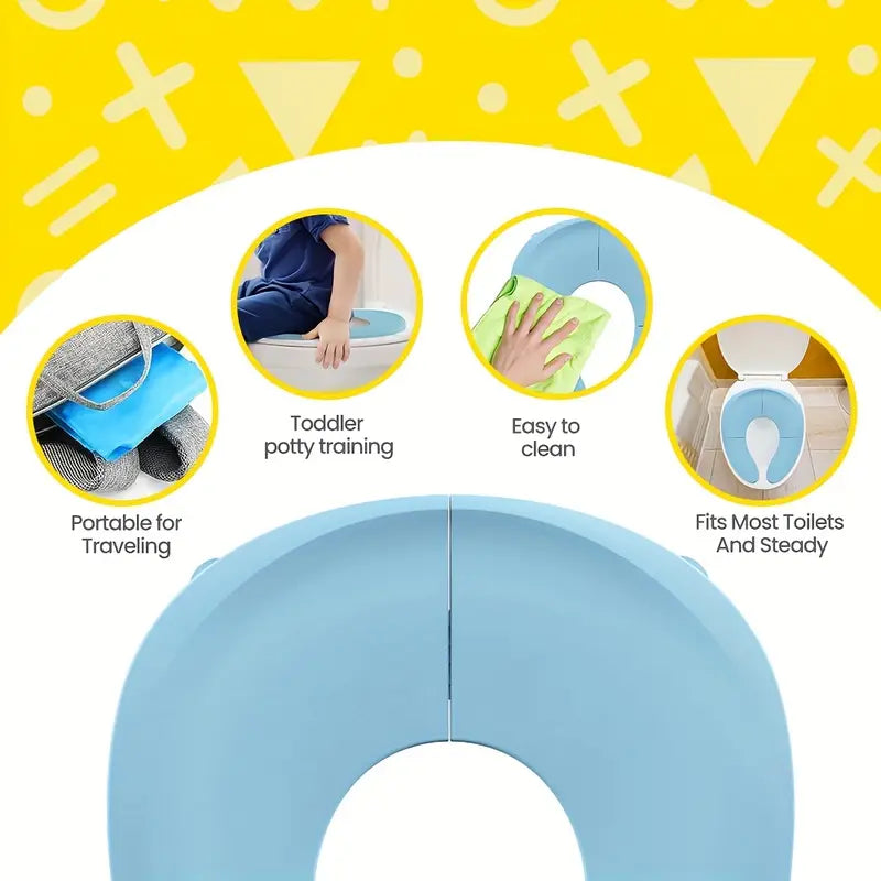 Siège de Toilette Pliable pour Enfant