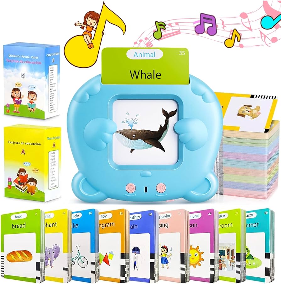 Lecteur de cartes flash éducatif et interactif