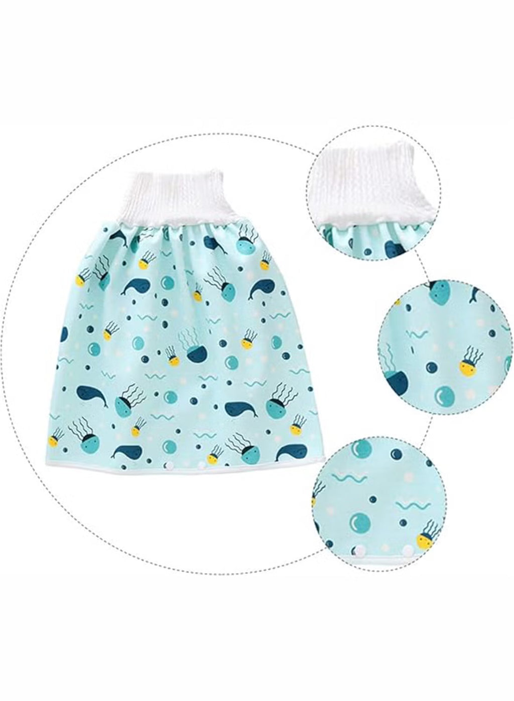 Jupe-culotte d'apprentissage imperméable