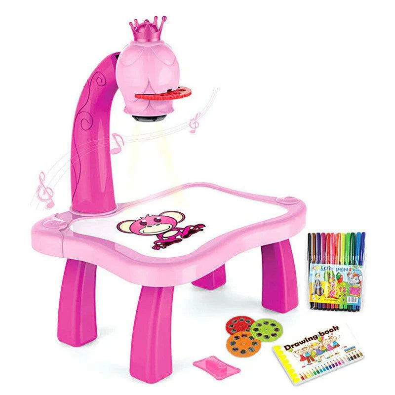 Table de Dessin avec Projecteur LED