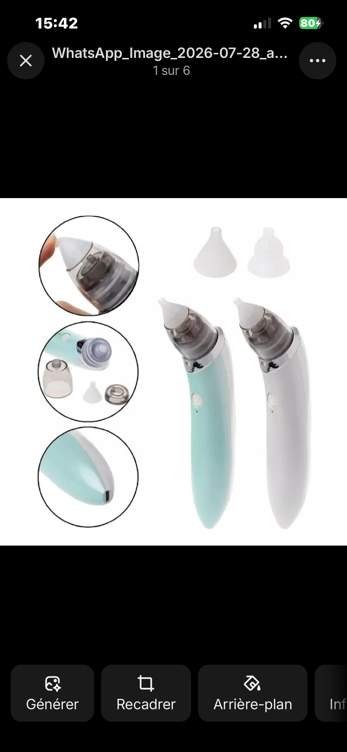 Aspirateur Nasal Bébé